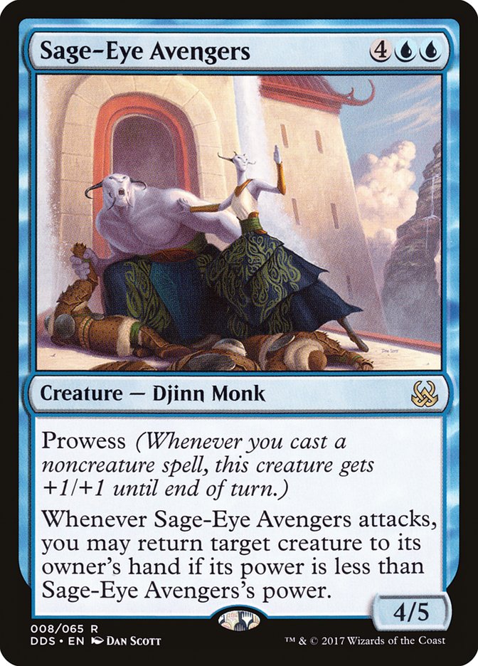 Sage-Eye Avengers [Duel Decks: Mind vs. Might] | Jomio and Rueliete's Cards and Comics