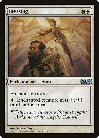 Blessing [Magic 2014] | Jomio and Rueliete's Cards and Comics
