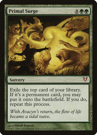 Primal Surge [Avacyn Restored] | Jomio and Rueliete's Cards and Comics