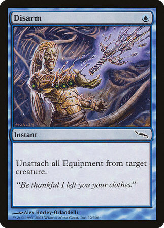 Disarm [Mirrodin] | Jomio and Rueliete's Cards and Comics