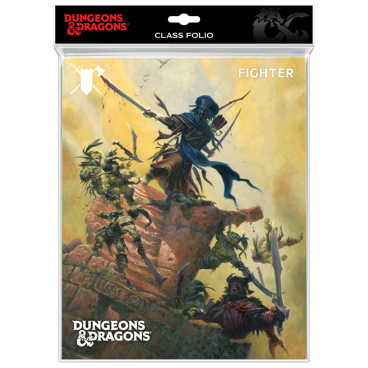 Ultra PRO: Class Folio - Fighter (Includes Stickers) | Jomio and Rueliete's Cards and Comics