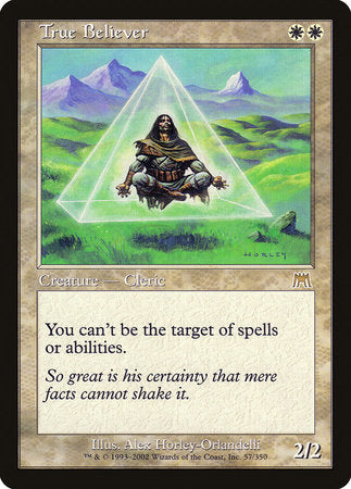 True Believer [Onslaught] | Jomio and Rueliete's Cards and Comics