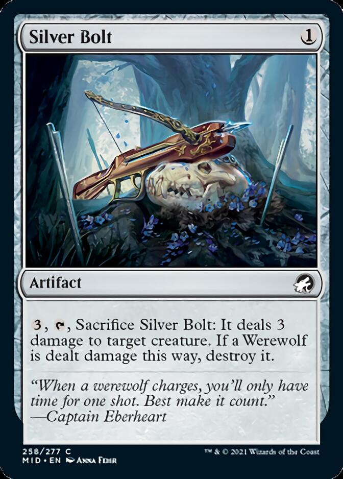 Silver Bolt [Innistrad: Midnight Hunt] | Jomio and Rueliete's Cards and Comics