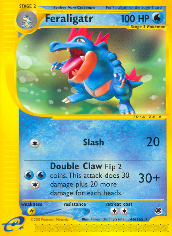 Feraligatr (46/165) [Expedition: Base Set] | Jomio and Rueliete's Cards and Comics