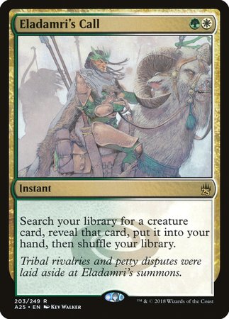 Eladamri's Call [Masters 25] | Jomio and Rueliete's Cards and Comics