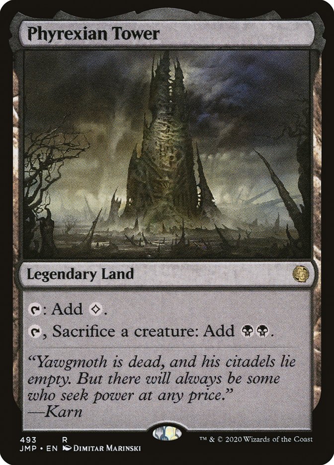 Phyrexian Tower [Jumpstart] | Jomio and Rueliete's Cards and Comics
