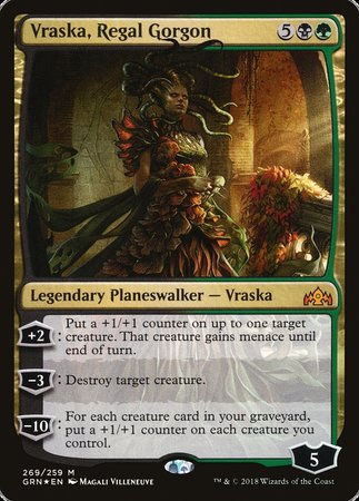 Vraska, Regal Gorgon [Guilds of Ravnica] | Jomio and Rueliete's Cards and Comics