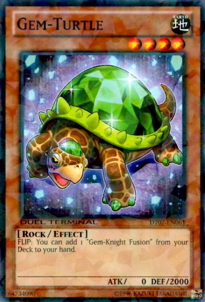 Gem-Turtle [DT07-EN061] Common | Jomio and Rueliete's Cards and Comics