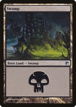 Swamp (238) [Scars of Mirrodin] | Jomio and Rueliete's Cards and Comics