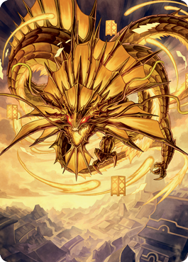 Ao, the Dawn Sky 2 Art Card [Kamigawa: Neon Dynasty Art Series] | Jomio and Rueliete's Cards and Comics