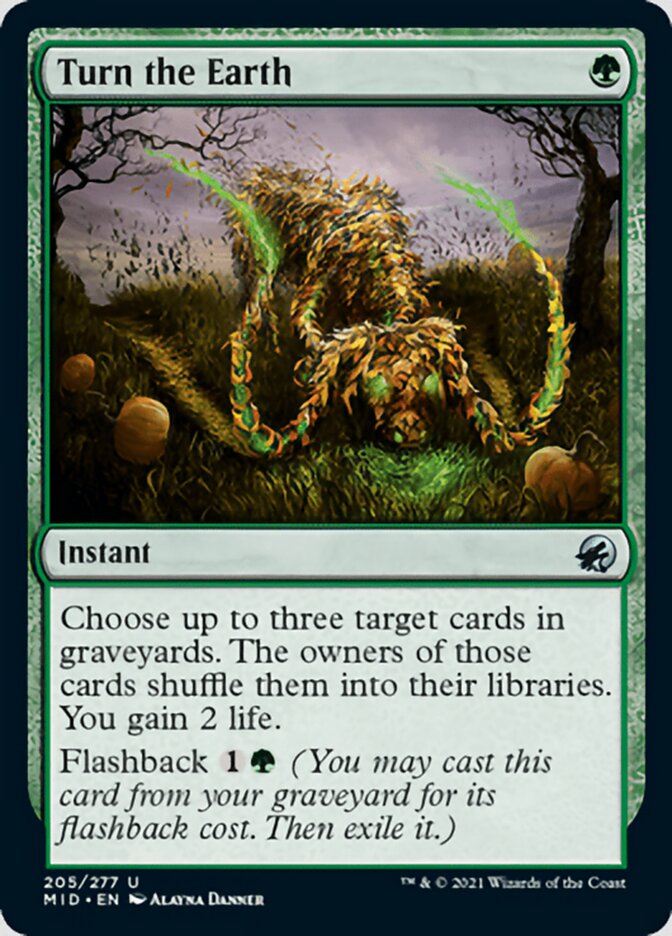 Turn the Earth [Innistrad: Midnight Hunt] | Jomio and Rueliete's Cards and Comics