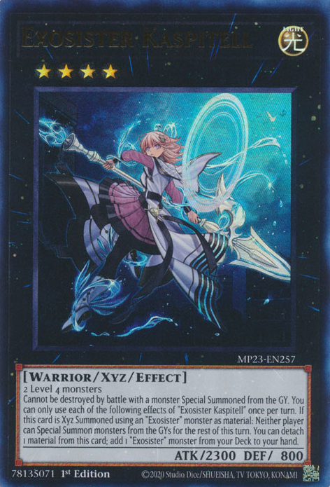 Exosister Kaspitell [MP23-EN257] Ultra Rare | Jomio and Rueliete's Cards and Comics