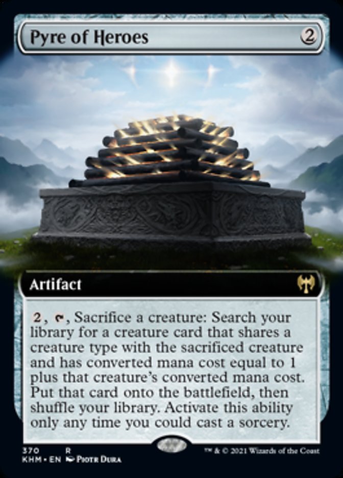 Pyre of Heroes (Extended Art) [Kaldheim] | Jomio and Rueliete's Cards and Comics