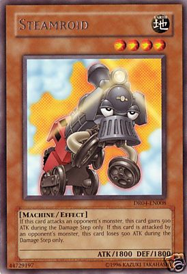 Steamroid [DR04-EN008] Rare | Jomio and Rueliete's Cards and Comics