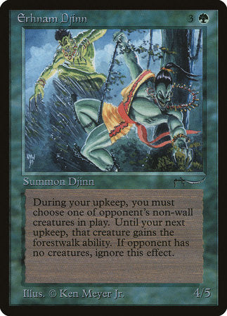 Erhnam Djinn [Arabian Nights] | Jomio and Rueliete's Cards and Comics