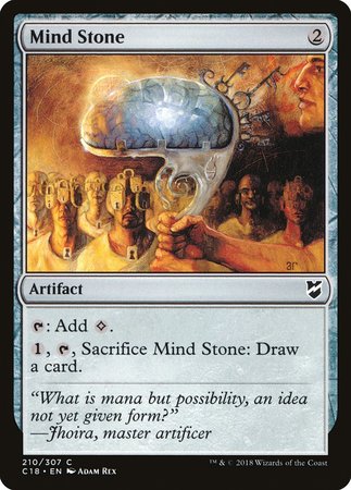 Mind Stone [Commander 2018] | Jomio and Rueliete's Cards and Comics