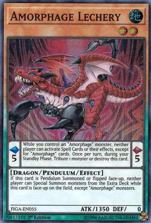 Amorphage Lechery [FIGA-EN055] Super Rare | Jomio and Rueliete's Cards and Comics