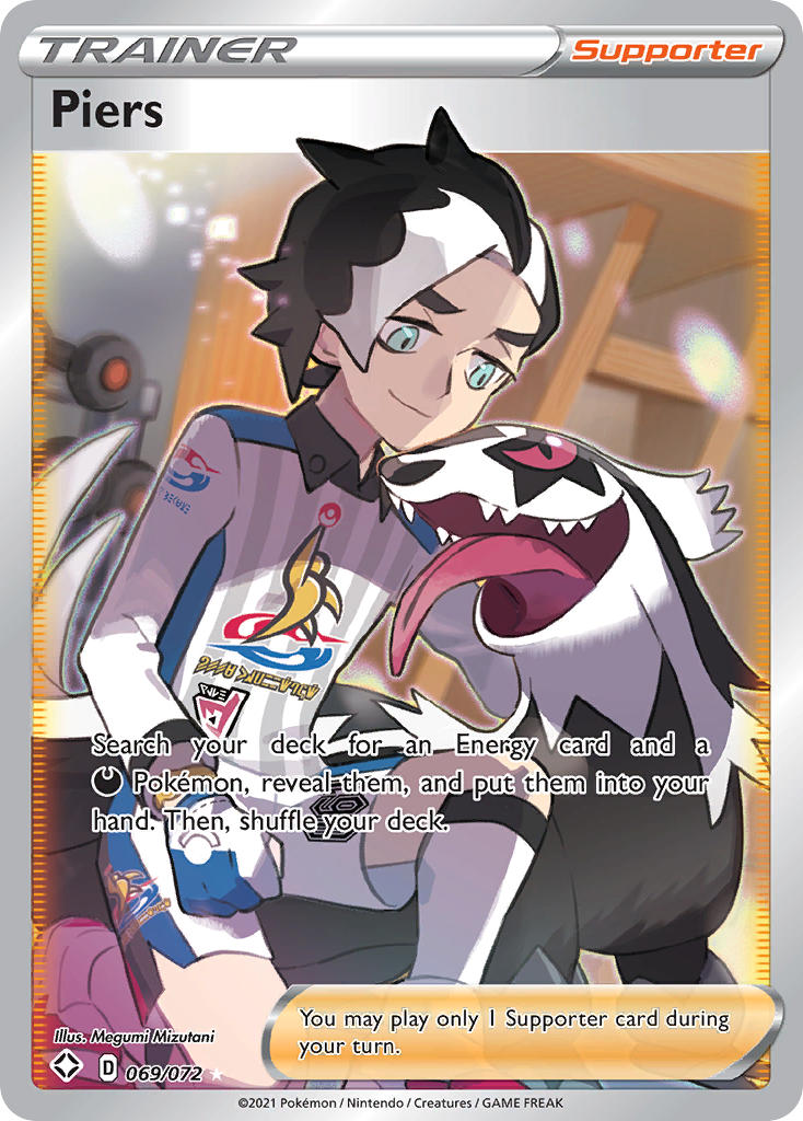 Piers (069/072) [Sword & Shield: Shining Fates] | Jomio and Rueliete's Cards and Comics