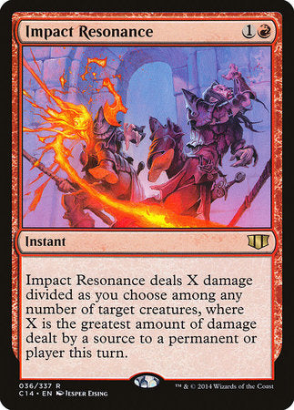 Impact Resonance [Commander 2014] | Jomio and Rueliete's Cards and Comics