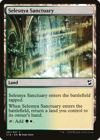 Selesnya Sanctuary [Commander 2018] | Jomio and Rueliete's Cards and Comics