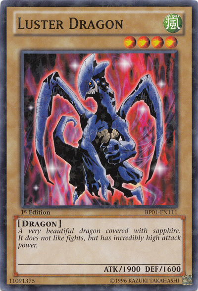 Luster Dragon [BP01-EN111] Starfoil Rare | Jomio and Rueliete's Cards and Comics