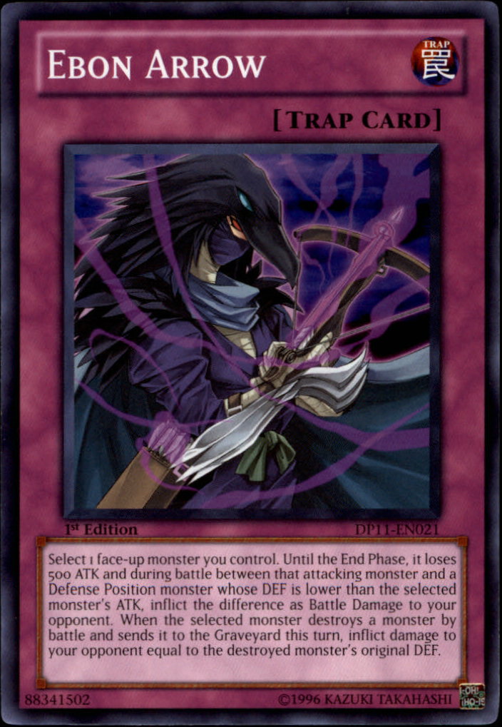 Ebon Arrow [DP11-EN021] Common | Jomio and Rueliete's Cards and Comics