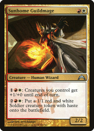 Sunhome Guildmage [Gatecrash] | Jomio and Rueliete's Cards and Comics