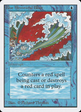 Blue Elemental Blast [Unlimited Edition] | Jomio and Rueliete's Cards and Comics