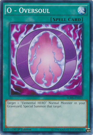 O - Oversoul [SDHS-EN031] Common | Jomio and Rueliete's Cards and Comics