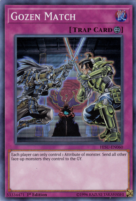 Gozen Match [HISU-EN060] Super Rare | Jomio and Rueliete's Cards and Comics