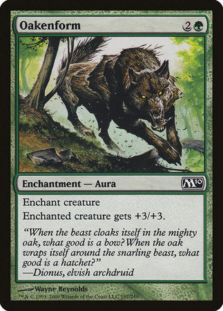 Oakenform [Magic 2010] | Jomio and Rueliete's Cards and Comics