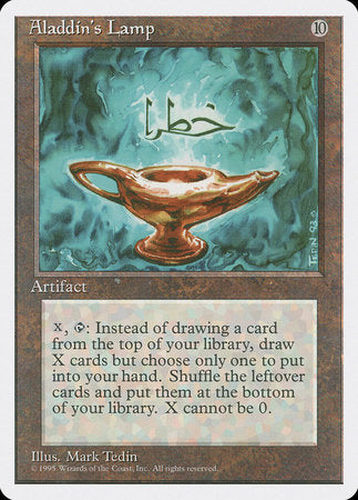 Aladdin's Lamp [Fourth Edition] | Jomio and Rueliete's Cards and Comics