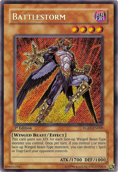 Battlestorm [RGBT-EN000] Secret Rare | Jomio and Rueliete's Cards and Comics