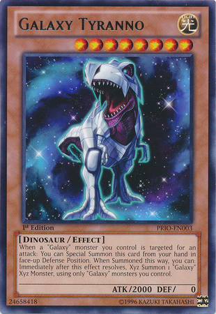 Galaxy Tyranno [PRIO-EN003] Rare | Jomio and Rueliete's Cards and Comics