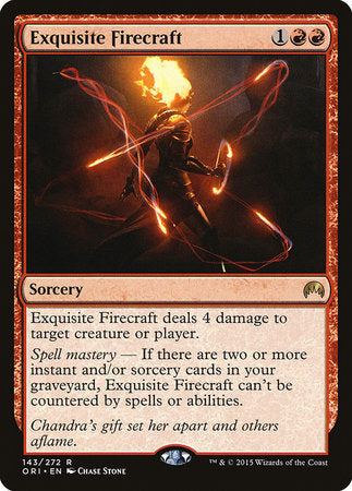 Exquisite Firecraft [Magic Origins] | Jomio and Rueliete's Cards and Comics