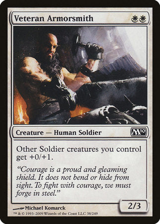 Veteran Armorsmith [Magic 2010] | Jomio and Rueliete's Cards and Comics