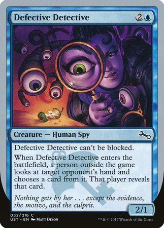 Defective Detective [Unstable] | Jomio and Rueliete's Cards and Comics