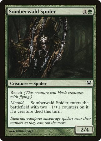 Somberwald Spider [Innistrad] | Jomio and Rueliete's Cards and Comics