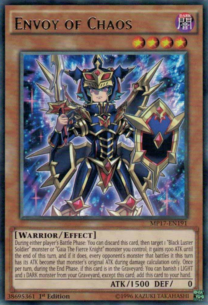 Envoy of Chaos [MP17-EN191] Rare | Jomio and Rueliete's Cards and Comics