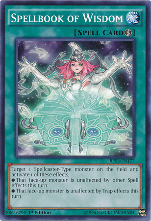 Spellbook of Wisdom [BP03-EN177] Common | Jomio and Rueliete's Cards and Comics