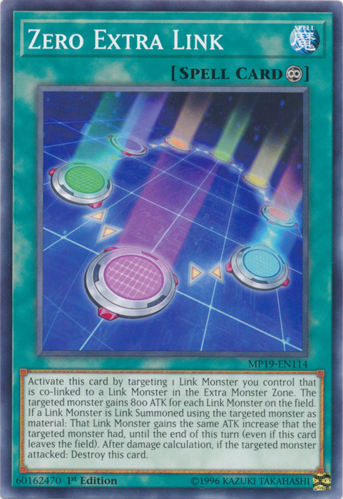 Zero Extra Link [MP19-EN114] Common | Jomio and Rueliete's Cards and Comics