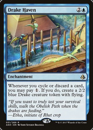 Drake Haven [Amonkhet] | Jomio and Rueliete's Cards and Comics