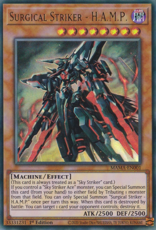 Surgical Striker - H.A.M.P. [MAMA-EN001] Ultra Rare | Jomio and Rueliete's Cards and Comics