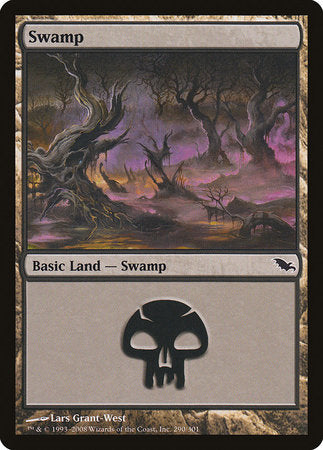 Swamp (290) [Shadowmoor] | Jomio and Rueliete's Cards and Comics