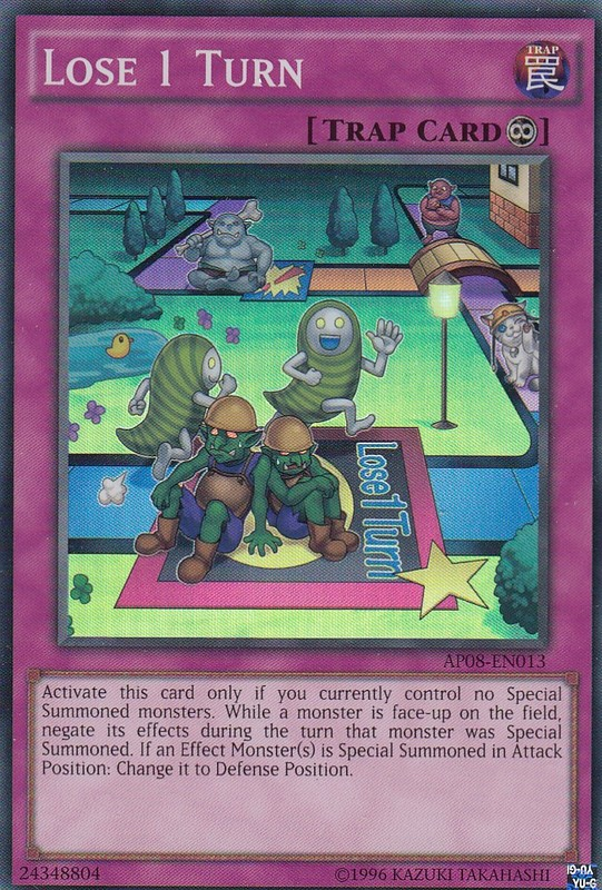 Lose 1 Turn [AP08-EN013] Super Rare | Jomio and Rueliete's Cards and Comics