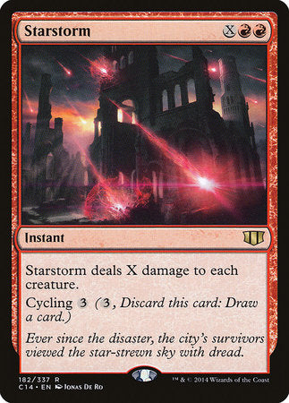 Starstorm [Commander 2014] | Jomio and Rueliete's Cards and Comics