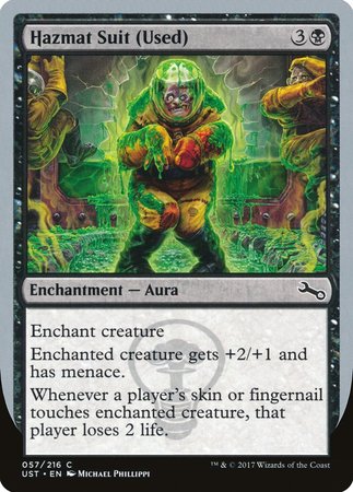 Hazmat Suit (Used) [Unstable] | Jomio and Rueliete's Cards and Comics