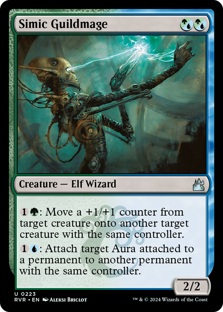 Simic Guildmage [Ravnica Remastered] | Jomio and Rueliete's Cards and Comics
