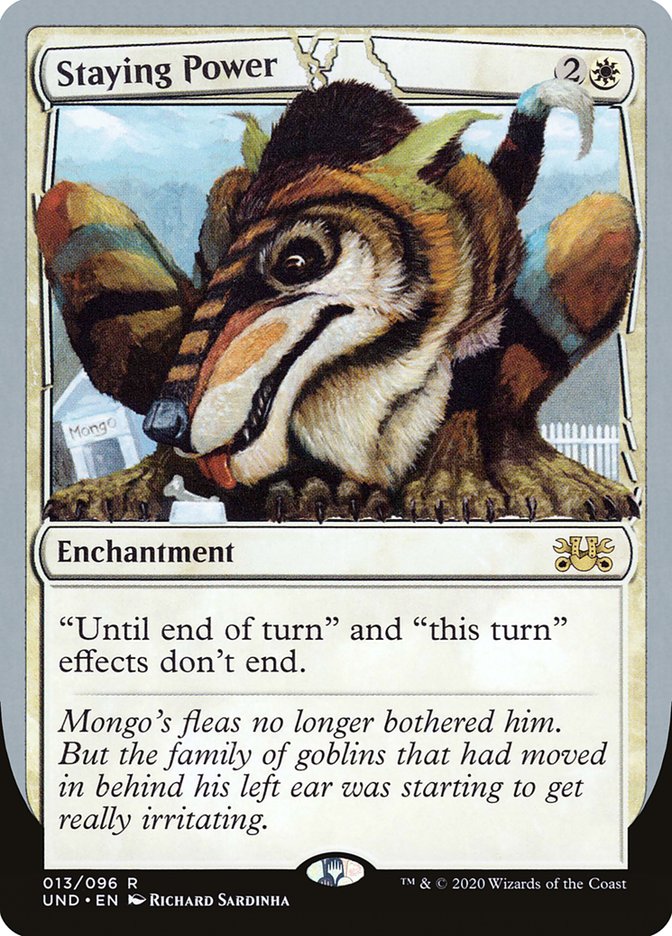 Staying Power [Unsanctioned] | Jomio and Rueliete's Cards and Comics
