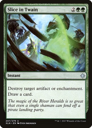 Slice in Twain [Ixalan] | Jomio and Rueliete's Cards and Comics